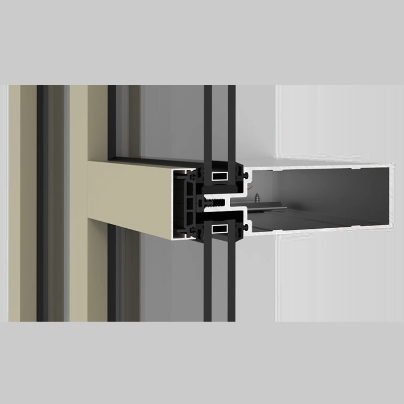 YCW 752 OGP - Outside Glazed Pressure Wall System with Polyamide Pressure Plates - Image 3