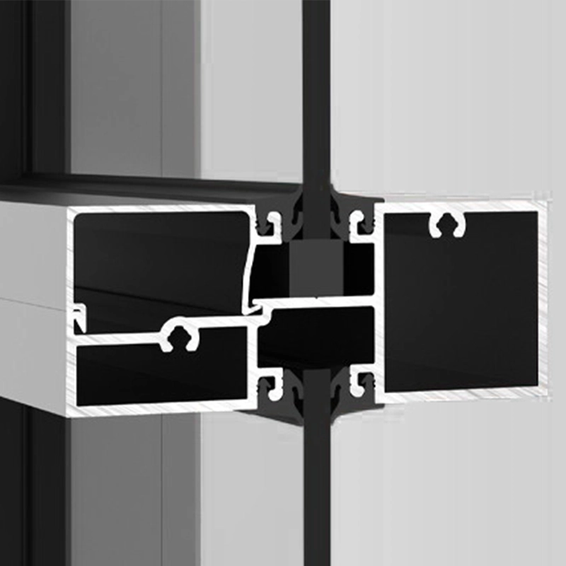 YES 45 FS - Center Set, Flush Glazed Storefront System with Monolithic Glass - Image 2