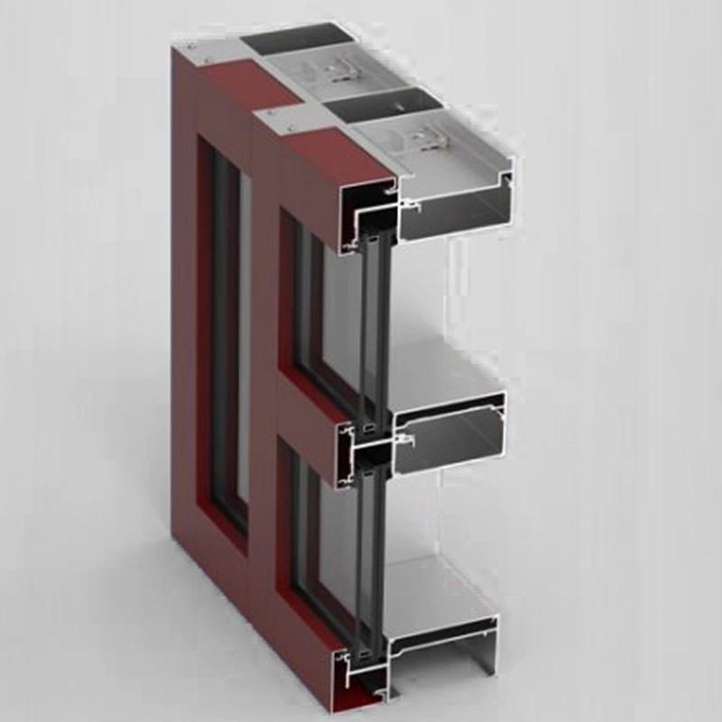 YHC 300 IG - Impact Resistant and Blast Mitigating, Inside Glazed Curtain Wall System - Image 3