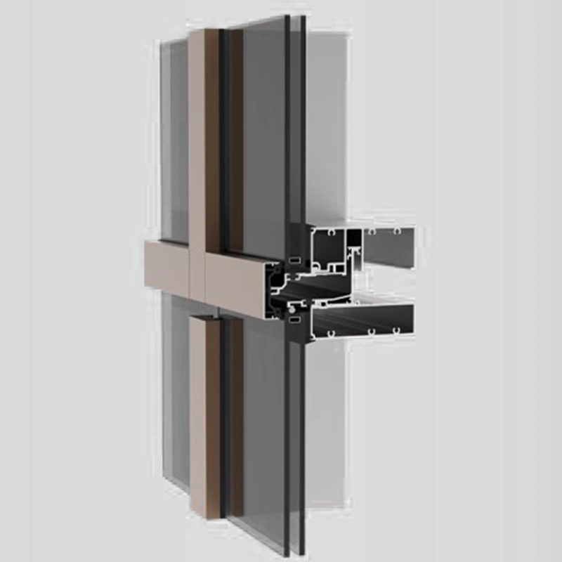 YUW 750 TU - Thermally Broken, Unitized Curtain Wall with Polyamide Plates - Image 2