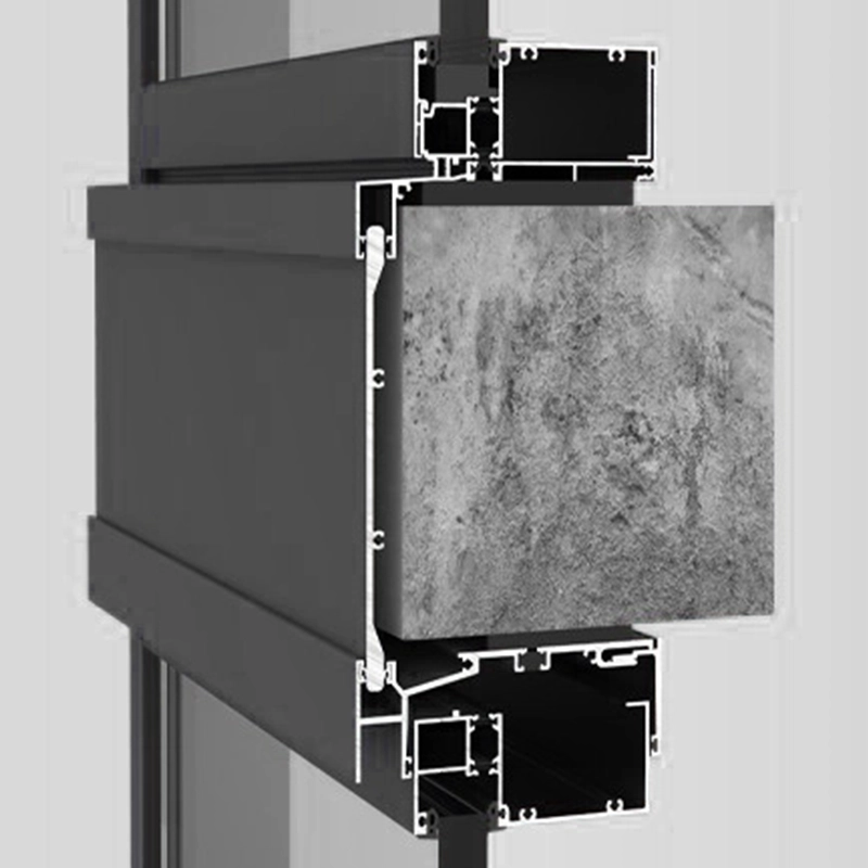 YWW 50 T - Thermally Broken Window Wall System with Optional Slab Edge and Cover - Image 4