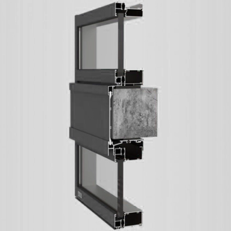 YWW 50 T - Thermally Broken Window Wall System with Optional Slab Edge and Cover - Image 5